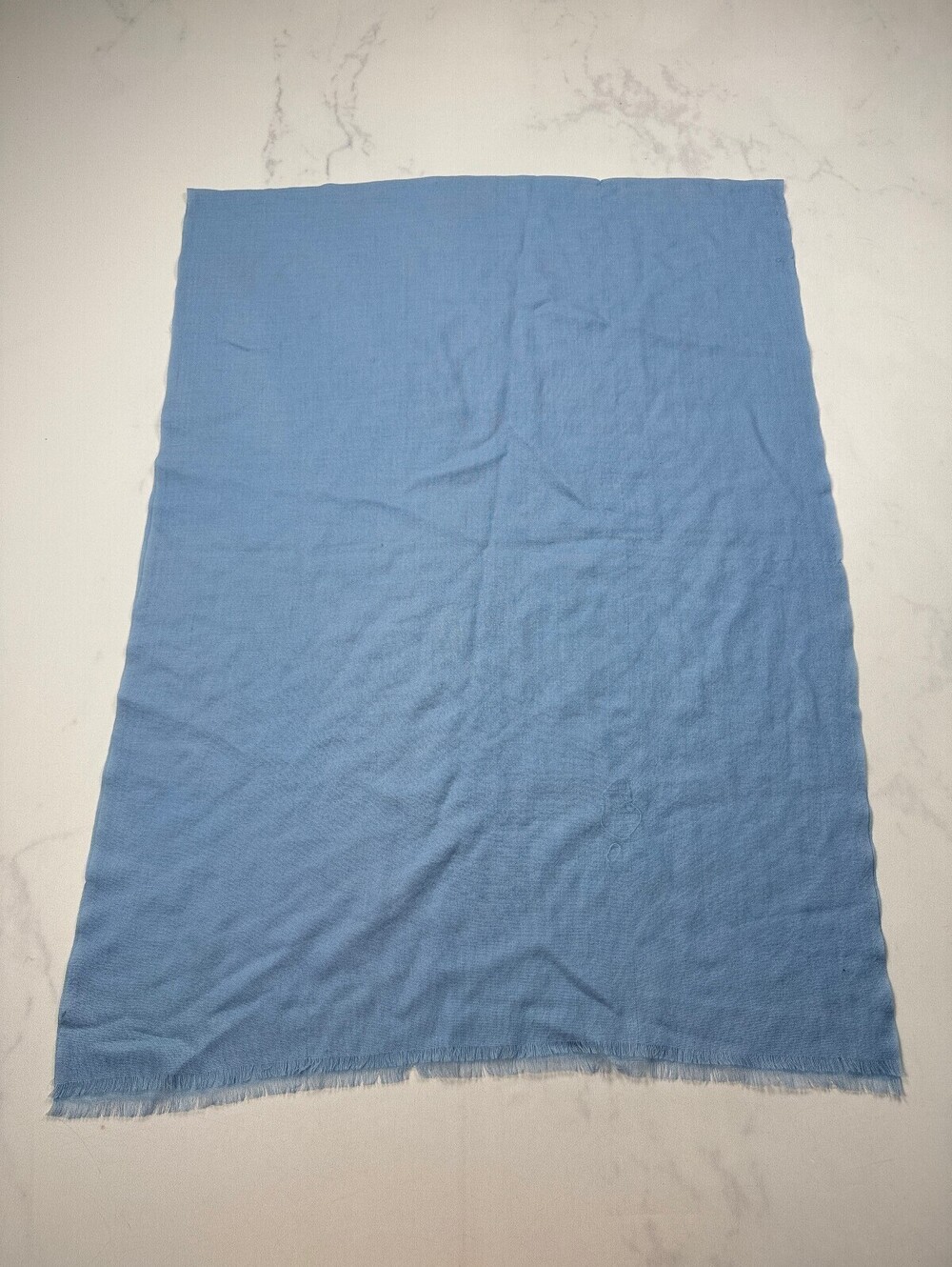 Scarf Light Blue Modern Minimalist - Womens